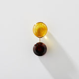 ROUND PIERCED EARRING