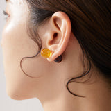 ROUND PIERCED EARRING