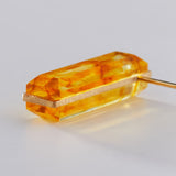 SQUARE STUD PIERCED EARRING (SHORT)